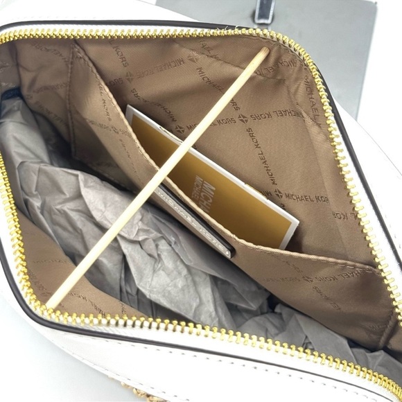 Michael Kors Jet Set Large Rainbow Signature Logo Crossbody Bag Rainbow - Picture 9 of 12